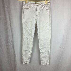 Joes jeans white skinny